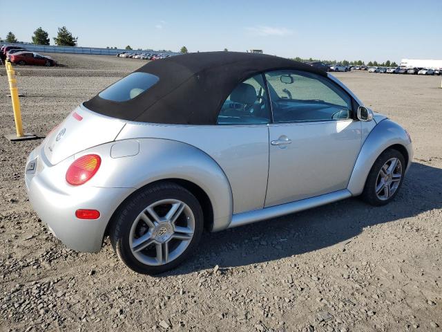 3VWCD31Y14M351734 - 2004 VOLKSWAGEN NEW BEETLE GLS SILVER photo 3