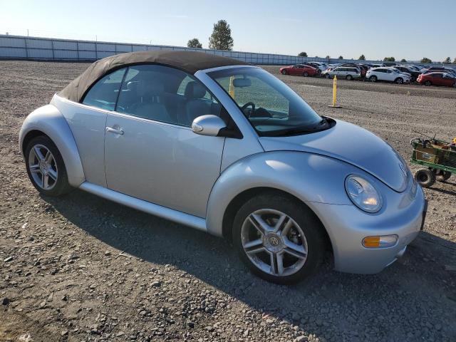 3VWCD31Y14M351734 - 2004 VOLKSWAGEN NEW BEETLE GLS SILVER photo 4
