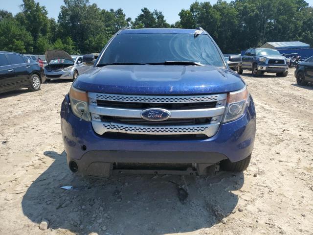 1FM5K7D89DGC77120 - 2013 FORD EXPLORER XLT BLUE photo 5