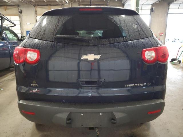 1GNKVGED6CJ251075 - 2012 CHEVROLET TRAVERSE LT BLUE photo 6