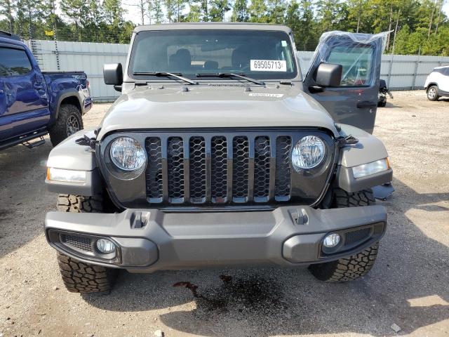 1C6HJTAG3ML570373 - 2021 JEEP GLADIATOR SPORT GRAY photo 5