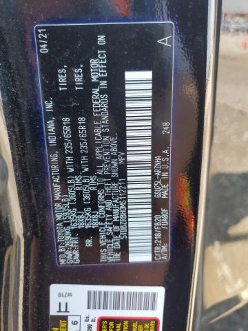 5TDBZRBH0MS112211 - 2021 TOYOTA HIGHLANDER L BLACK photo 13