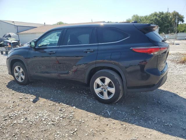 5TDBZRBH0MS112211 - 2021 TOYOTA HIGHLANDER L BLACK photo 2