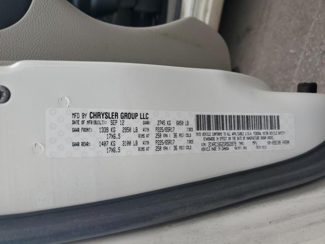 2C4RC1BG2DR563979 - 2013 CHRYSLER TOWN & COU TOURING 白色 照片 13