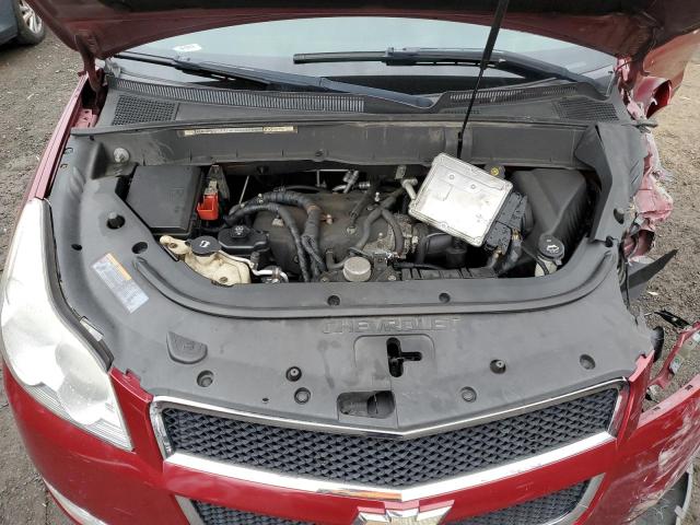 1GNKVJED0BJ188180 - 2011 CHEVROLET TRAVERSE LT BURGUNDY photo 12