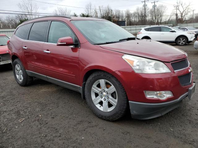 1GNKVJED0BJ188180 - 2011 CHEVROLET TRAVERSE LT BURGUNDY photo 4