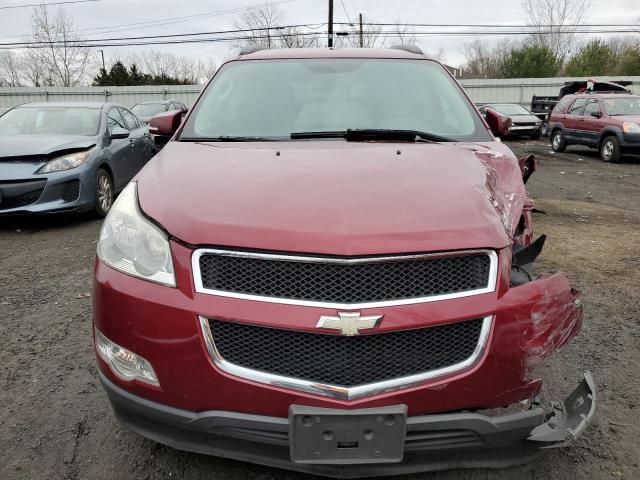 1GNKVJED0BJ188180 - 2011 CHEVROLET TRAVERSE LT BURGUNDY photo 5