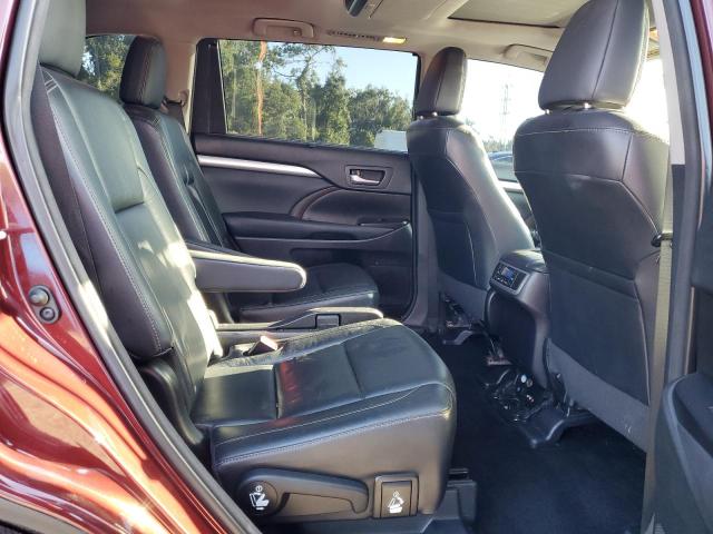 5TDKKRFH1ES008245 - 2014 TOYOTA HIGHLANDER XLE 栗色 照片 10