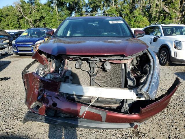 5TDKKRFH1ES008245 - 2014 TOYOTA HIGHLANDER XLE 栗色 照片 5