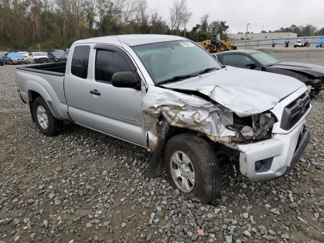 5TFUX4ENXCX011513 - 2012 TOYOTA TACOMA ACCESS CAB ვერცხლისფერი ფოტო 4