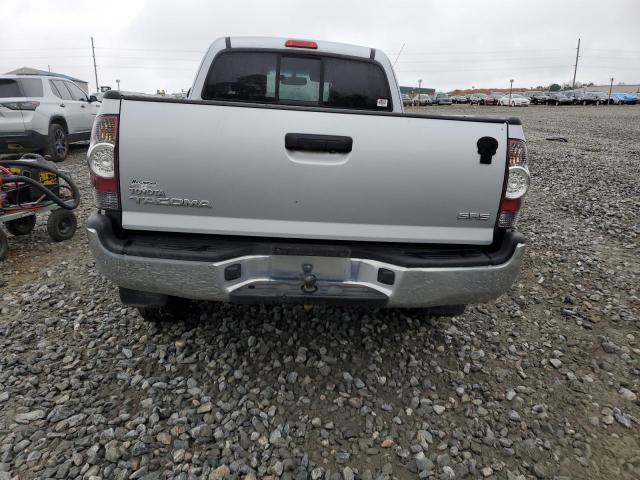 5TFUX4ENXCX011513 - 2012 TOYOTA TACOMA ACCESS CAB ვერცხლისფერი ფოტო 6