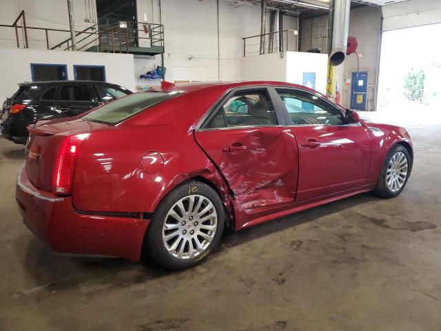 1G6DJ5EG1A0142458 - 2010 CADILLAC CTS PERFORMANCE COLLECTION Rojo foto 3