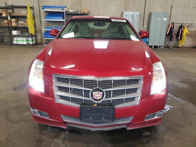 1G6DJ5EG1A0142458 - 2010 CADILLAC CTS PERFORMANCE COLLECTION Rojo foto 5
