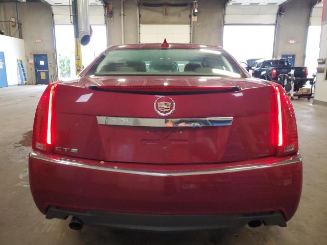 1G6DJ5EG1A0142458 - 2010 CADILLAC CTS PERFORMANCE COLLECTION Rojo foto 6