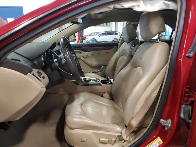 1G6DJ5EG1A0142458 - 2010 CADILLAC CTS PERFORMANCE COLLECTION Rojo foto 7