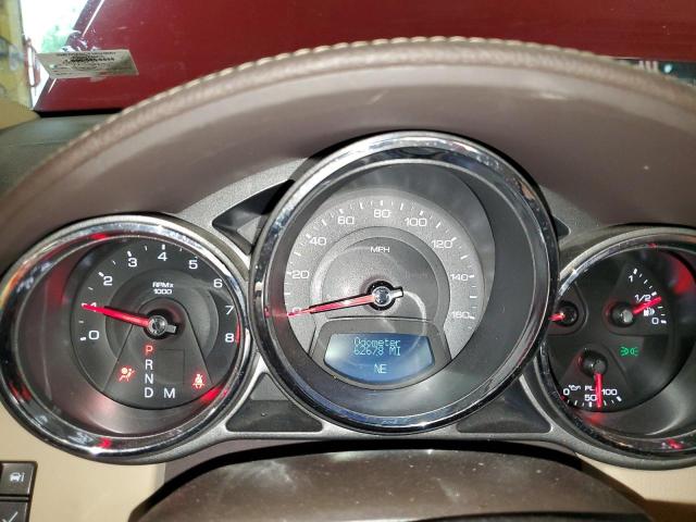 1G6DJ5EG1A0142458 - 2010 CADILLAC CTS PERFORMANCE COLLECTION Rojo foto 9