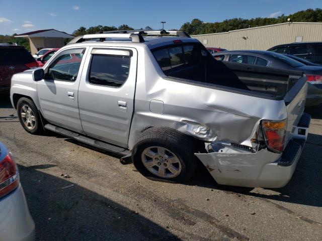 2HJYK16508H500264 - 2008 HONDA RIDGELINE RTL SILVER photo 2