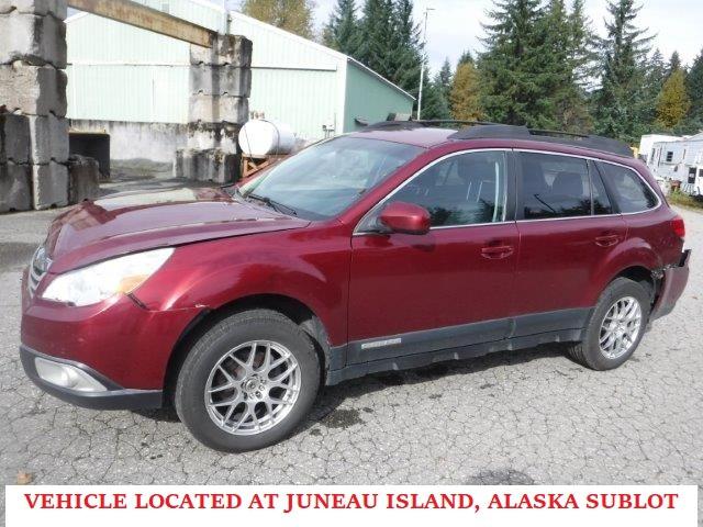 4S4BRCCC2C1216643 - 2012 SUBARU OUTBACK 2.5I PREMIUM MAROON photo 1