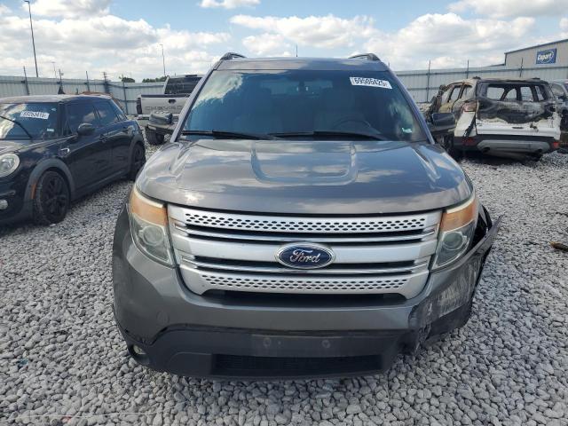 1FMHK8D85CGA79362 - 2012 FORD EXPLORER XLT GRAY photo 5