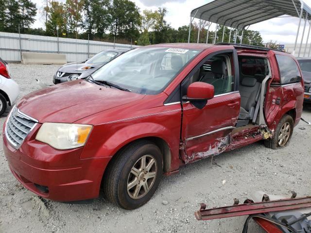 2A4RR5D14AR230087 - 2010 CHRYSLER TOWN & COU TOURING 勃艮第红 照片 2