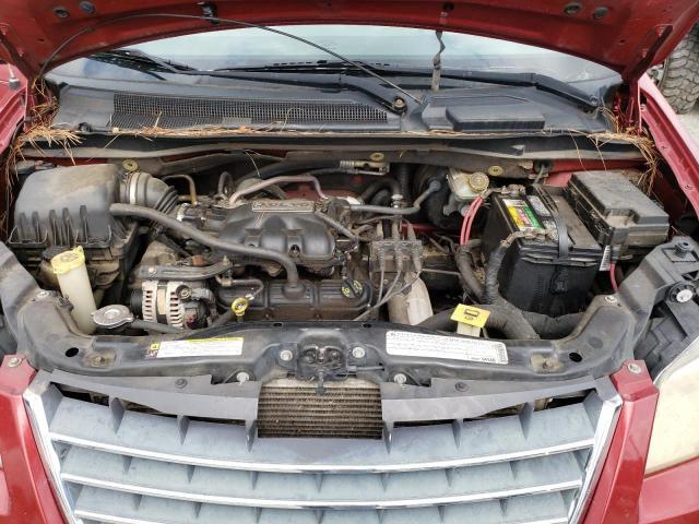 2A4RR5D14AR230087 - 2010 CHRYSLER TOWN & COU TOURING 勃艮第红 照片 7