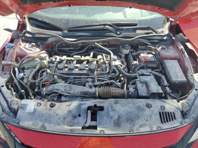 SHHFK7H5XJU223645 - 2018 HONDA CIVIC EX წითელი ფოტო 11