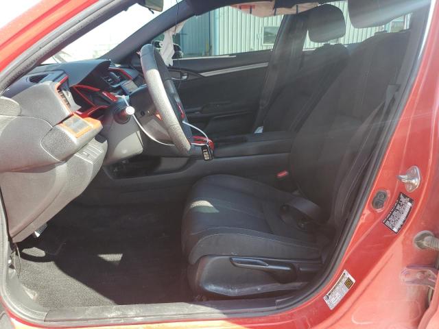 SHHFK7H5XJU223645 - 2018 HONDA CIVIC EX წითელი ფოტო 7