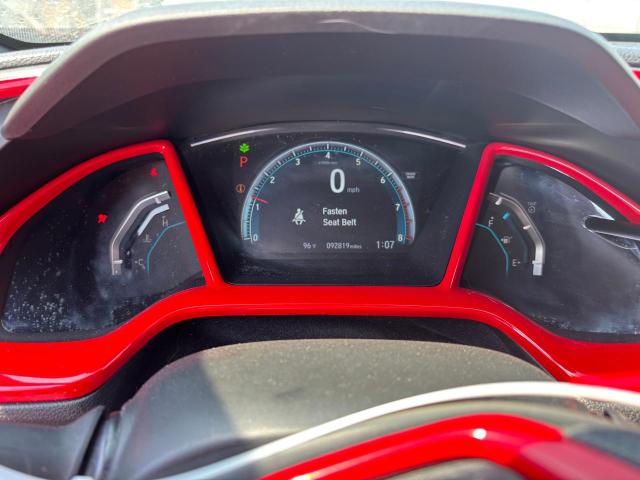 SHHFK7H5XJU223645 - 2018 HONDA CIVIC EX წითელი ფოტო 9