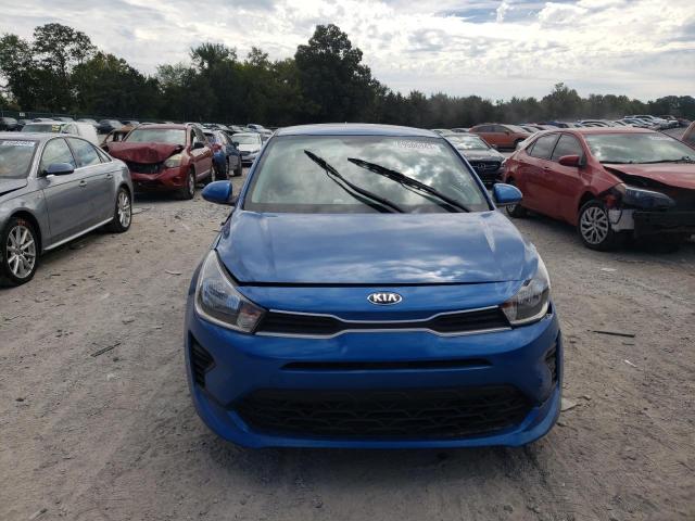 3KPA24AD6ME423475 - 2021 KIA RIO LX BLUE photo 5