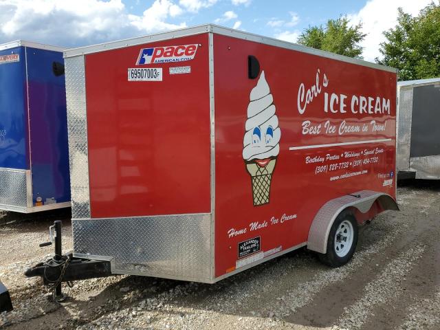 53BPTEA28JA035336 - 2017 TRAIL KING ENCLOSED წითელი ფოტო 2