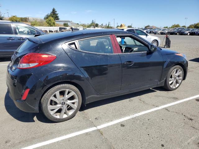 KMHTC6AD0HU309119 - 2017 HYUNDAI VELOSTER BLACK photo 3