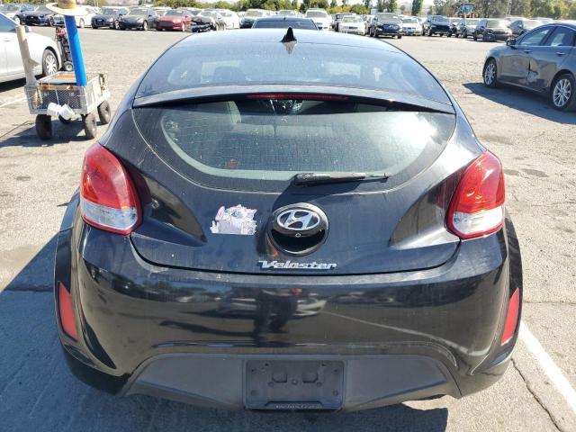 KMHTC6AD0HU309119 - 2017 HYUNDAI VELOSTER BLACK photo 6