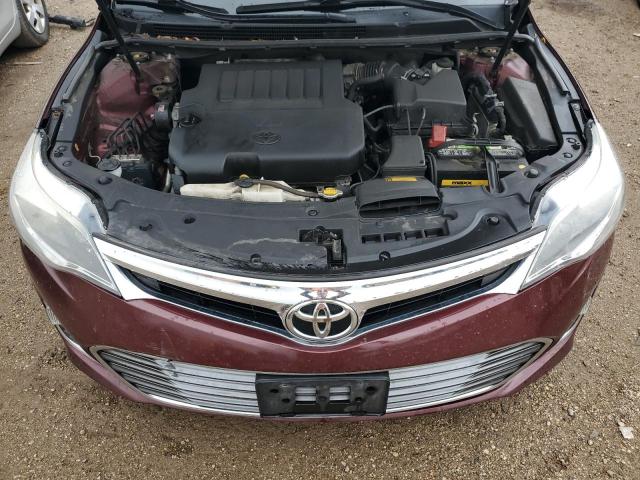 4T1BK1EBXEU115168 - 2014 TOYOTA AVALON BASE 勃艮第红 照片 11