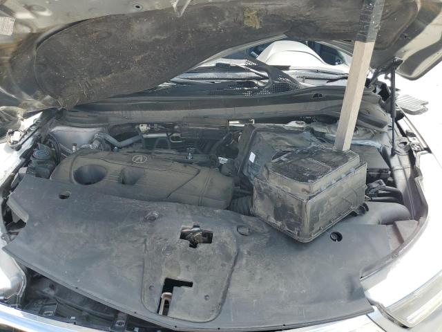 5J8TC1H34KL019615 - 2019 ACURA RDX SILVER photo 12