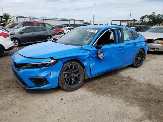 19XFL1H82PE014243 - 2023 HONDA CIVIC SPORT TOURING BLUE photo 1