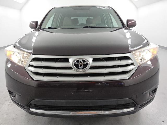 5TDBK3EHXDS202477 - 2013 TOYOTA HIGHLANDER BASE Бордовий фото 5