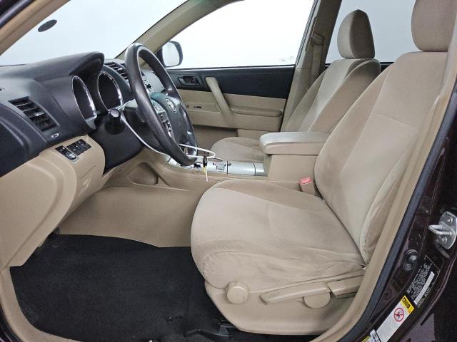 5TDBK3EHXDS202477 - 2013 TOYOTA HIGHLANDER BASE Бордовий фото 7