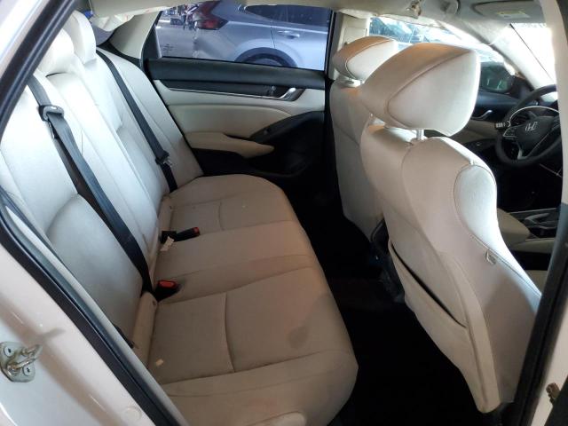 1HGCV1F19KA154239 - 2019 HONDA ACCORD LX WHITE photo 10