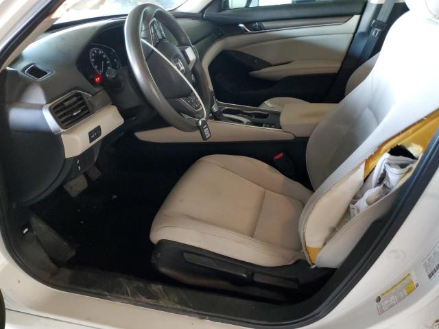 1HGCV1F19KA154239 - 2019 HONDA ACCORD LX WHITE photo 7