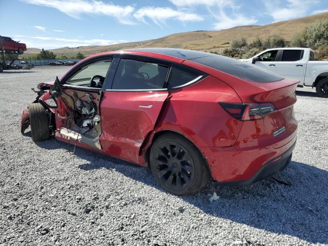 5YJYGDEE3LF055297 - 2020 TESLA MODEL Y RED photo 2