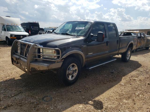 1FTWW31P06EB55374 - 2006 FORD F350 SRW SUPER DUTY GRAY photo 1