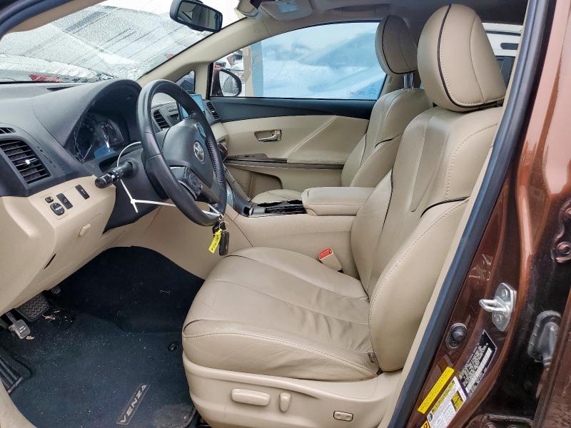 4T3ZK3BB9DU058532 - 2013 TOYOTA VENZA LE Marrón foto 7
