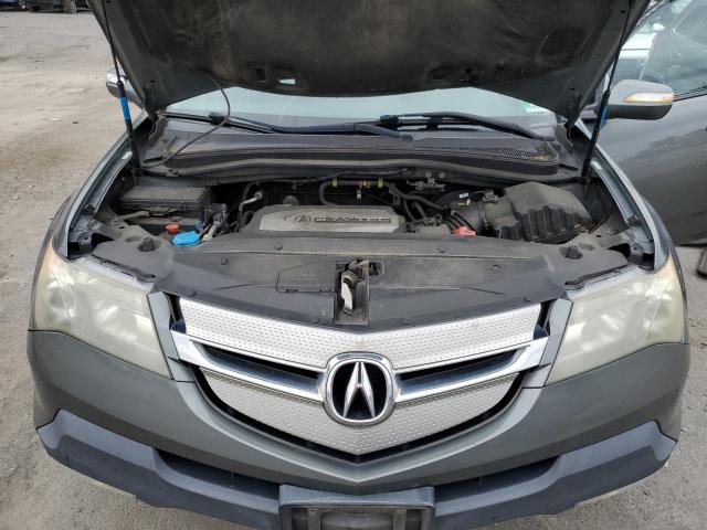 2HNYD28408H500171 - 2008 ACURA MDX TECHNOLOGY GRAY photo 12