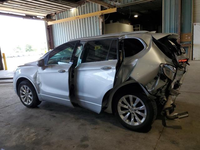 LRBFXBSA1HD195214 - 2017 BUICK ENVISION ESSENCE Արծաթագույն լուսանկար 2