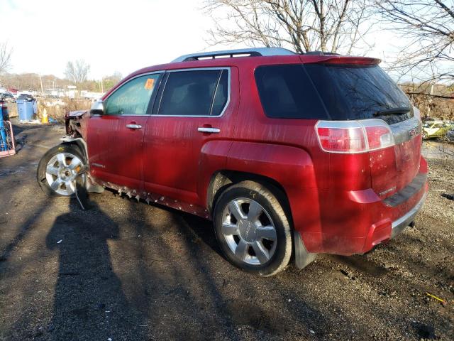 2GKFLZE39F6155403 - 2015 GMC TERRAIN DENALI RED photo 2