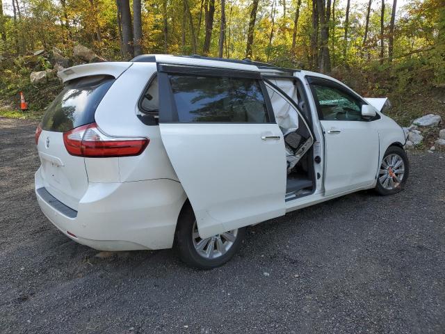 5TDDK3DC3FS105753 - 2015 TOYOTA SIENNA XLE WHITE photo 3