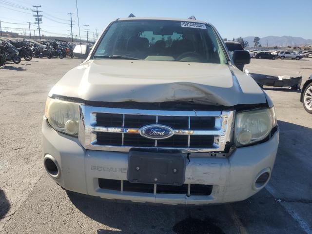 1FMCU02Z18KB41703 - 2008 FORD ESCAPE XLS CREAM photo 5