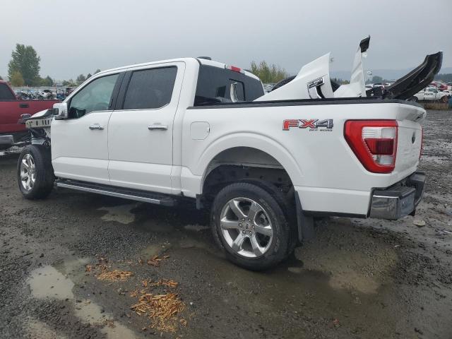 1FTFW1E86MFB66331 - 2021 FORD F150 SUPERCREW WHITE photo 2