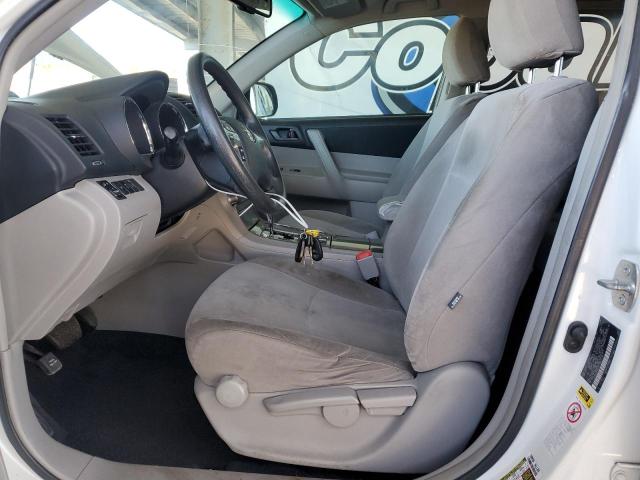 5TDZA3EH2DS041009 - 2013 TOYOTA HIGHLANDER BASE Սպիտակ լուսանկար 7