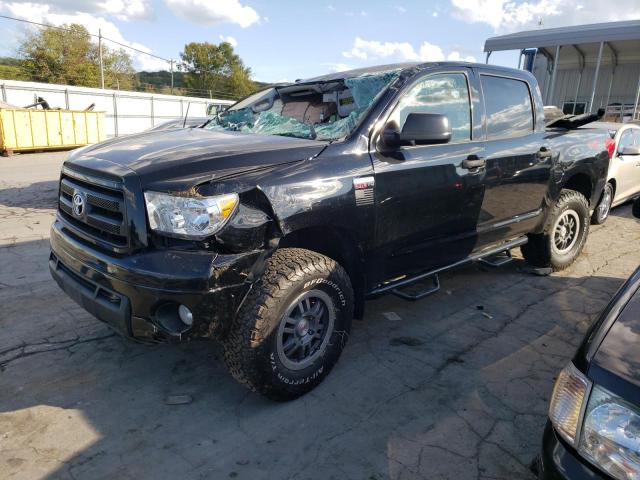 5TFDW5F17CX219207 - 2012 TOYOTA TUNDRA CREWMAX SR5 BLACK photo 1